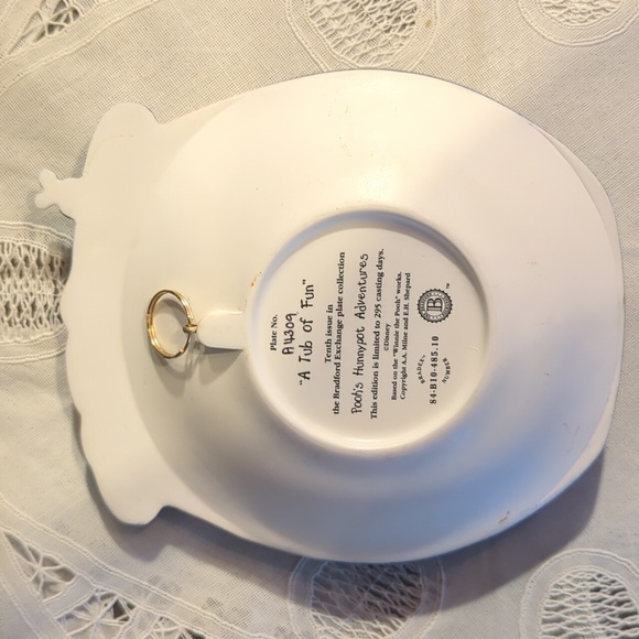 Disney Bradford Exchange Winnie the Pooh 3D plate - Picture 6 of 7